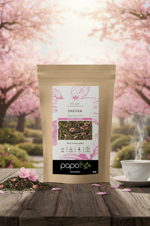 Thé Vert Pétales de Rose (Sakura)