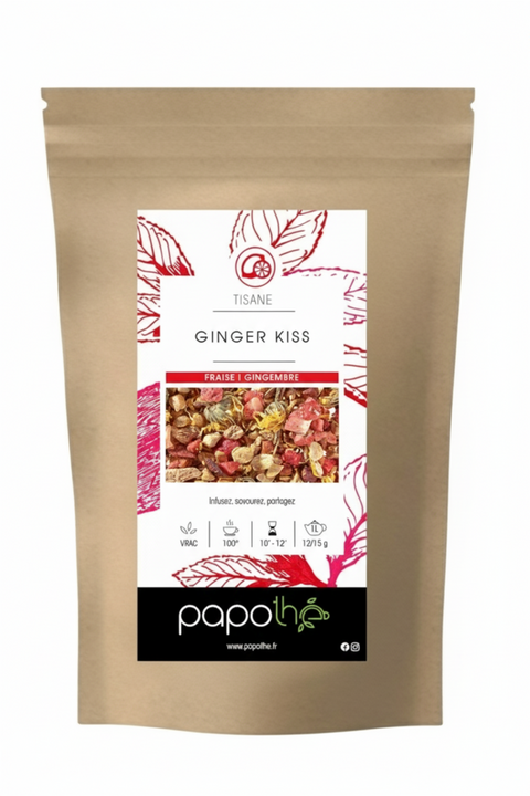 Tisane Gingembre Fraise (Ginger Kiss)