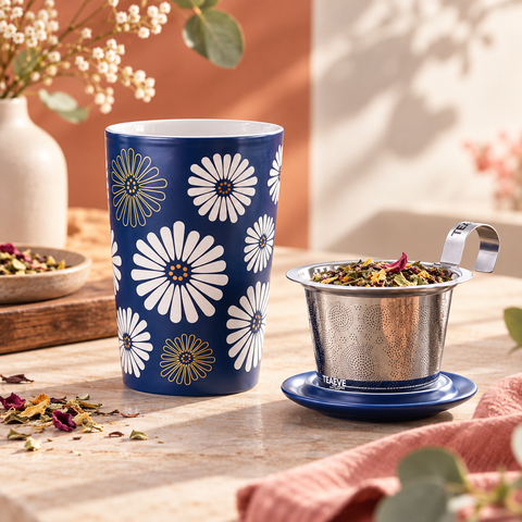Tisanière Teaeve Amami 350 ml – Tasse double paroi avec filtre inox Papothé