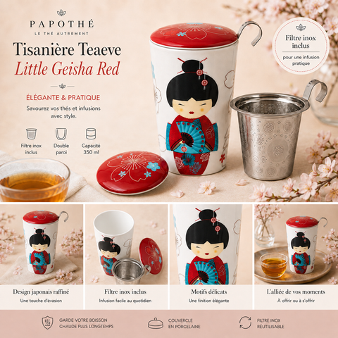 Tisanière Teaeve Little Geisha | 350ml