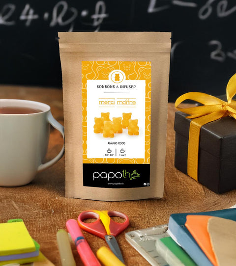 Bonbons à infuser Merci Maître