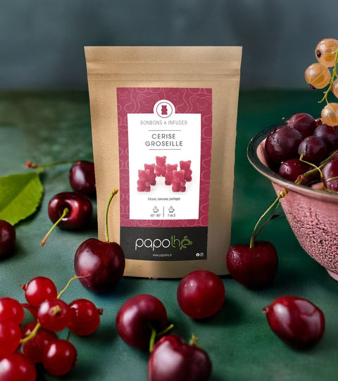 Bonbons à infuser Cerise Groseille