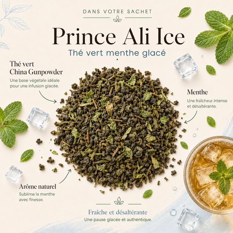 Préparation pour Thé Glacé Menthe (Prince Ali Ice)