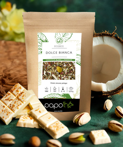 Rooibos Chocolat Blanc/Pistache (Dolce Bianca)